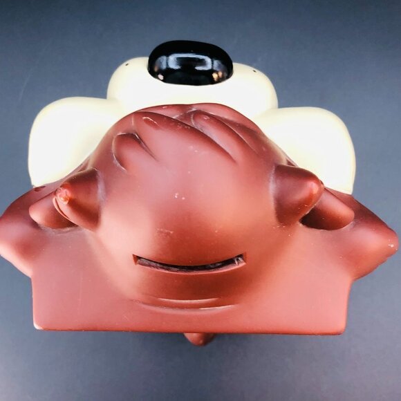 1997 Taz Coin Bank Retro Looney Tunes Tasmanian Devil Character Piggy Bank - Picture 7 of 10
